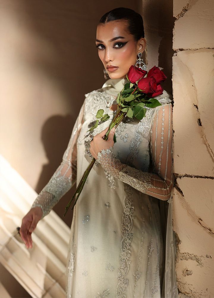 Luxe by Azure Unstitched Chiffon Embroidered Suits 3 Piece AZ25LF Elysian - Festive Collection