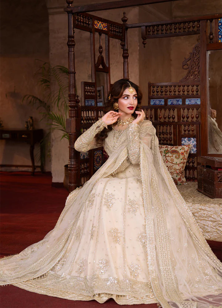 Silsila by Meeral Pret Embroidered Net 3 Piece Noori - Festive Collection