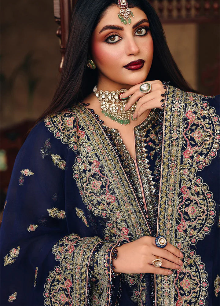 Silsila by Meeral Pret Embroidered Organza 3 Piece Nafeesa - Festive Collection