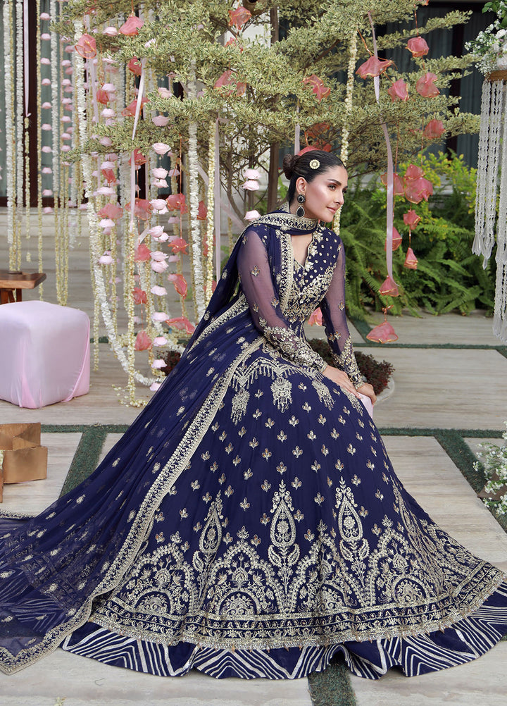 Gulmina Embroidered Chiffon Suits Unstitched 3 Piece GLM25EU D-04 - Formals Collection