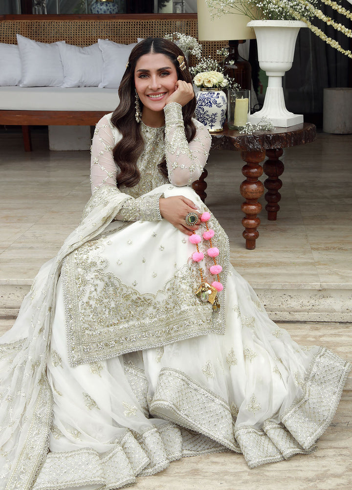 Gulmina Embroidered Chiffon Suits Unstitched 3 Piece GLM25EU D-03 - Formals Collection