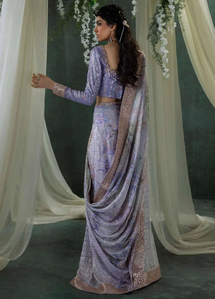 Aik Atelier Embroidered Chiffon Suits Unstitched 3 Piece AIK25EF D-04 - Formals Collection