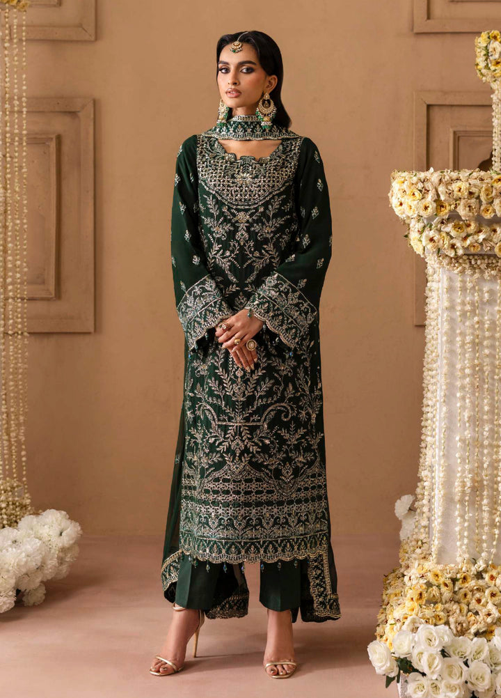 Shehrzadi by Emaan Adeel Unstitched Embroidered Chiffon 3 peice EA25SC Vania - Formals Collection