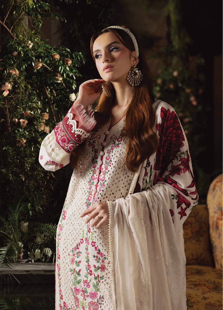 Amelia by Mahnur Unstitched Luxury Cotrai Embroidered 3 Piece Suits MN25AL AM-002 - Winter Collection