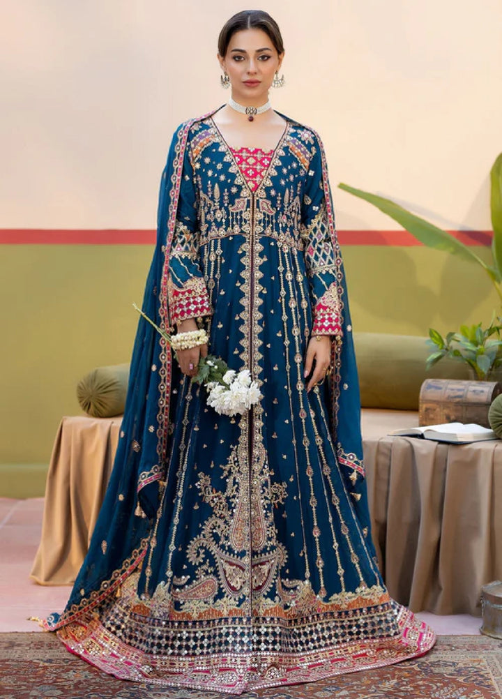 Sahellian by Meerak Women Pret Luxury Chiffon 4 Piece Gulbahar - Formals Collection