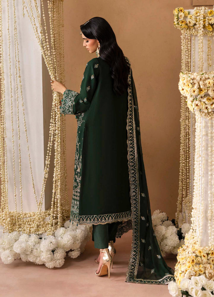Shehrzadi by Emaan Adeel Unstitched Embroidered Chiffon 3 peice EA25SC Vania - Formals Collection