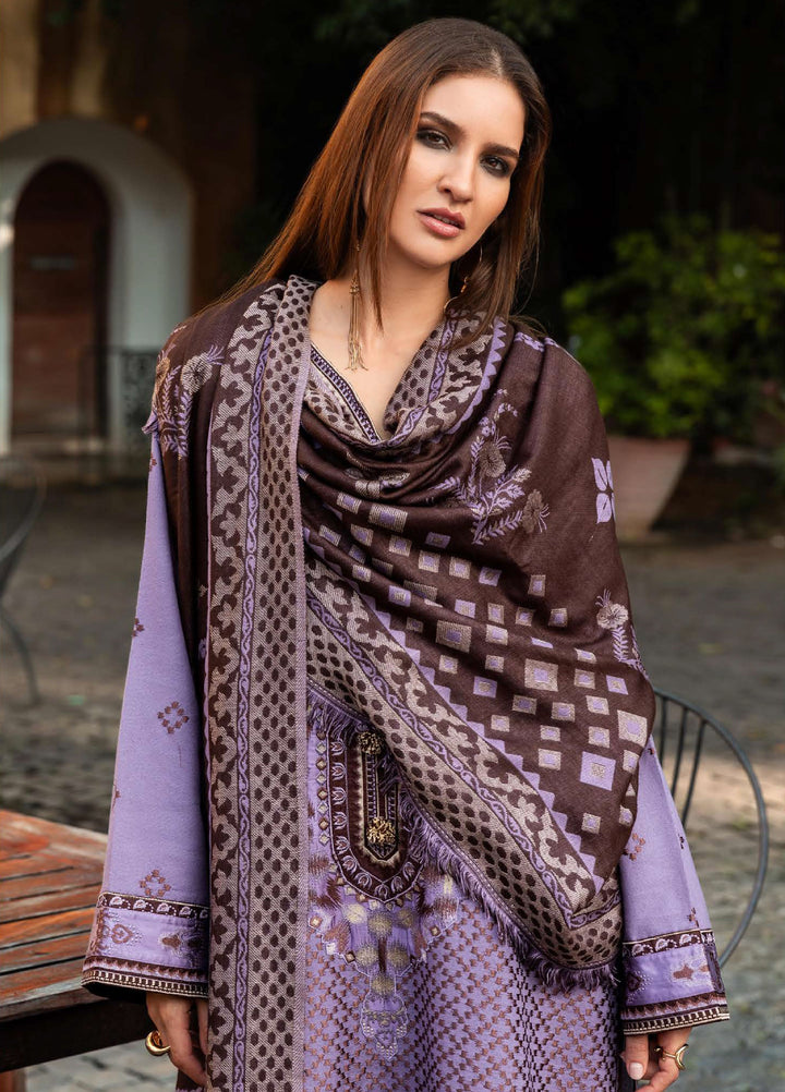 Mushq Broadway Under the Tuscan Sun Embroidered Karandi Suits Unstitched 3 Piece MQ25BT D-07 Villa Bramasole - Winter Collection