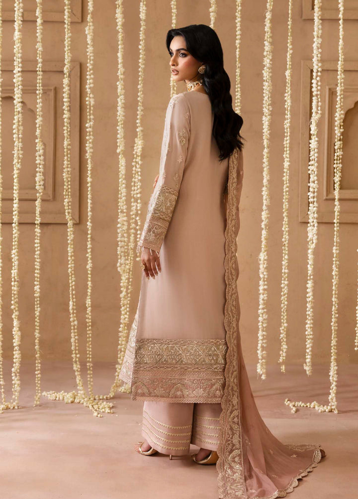 Shehrzadi by Emaan Adeel Unstitched Embroidered Chiffon 3 peice EA25SC Laila - Formals Collection