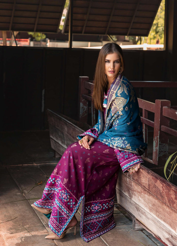 Mushq Broadway Under the Tuscan Sun Embroidered Viscose Suits Unstitched 3 Piece MQ25BT D-04 Florence Whisper - Winter Collection