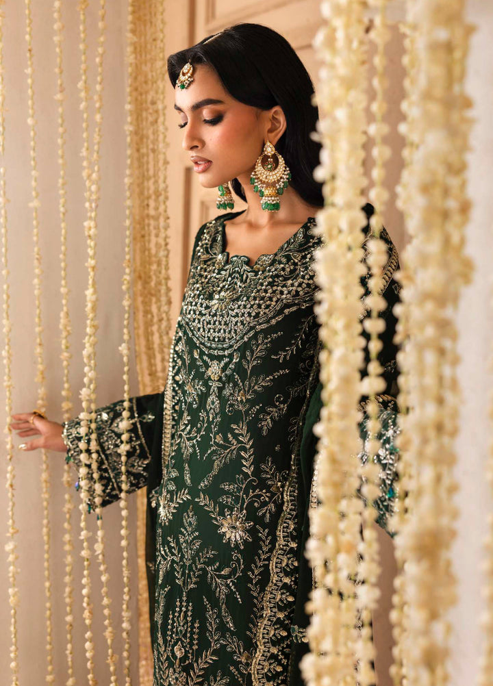 Shehrzadi by Emaan Adeel Unstitched Embroidered Chiffon 3 peice EA25SC Vania - Formals Collection
