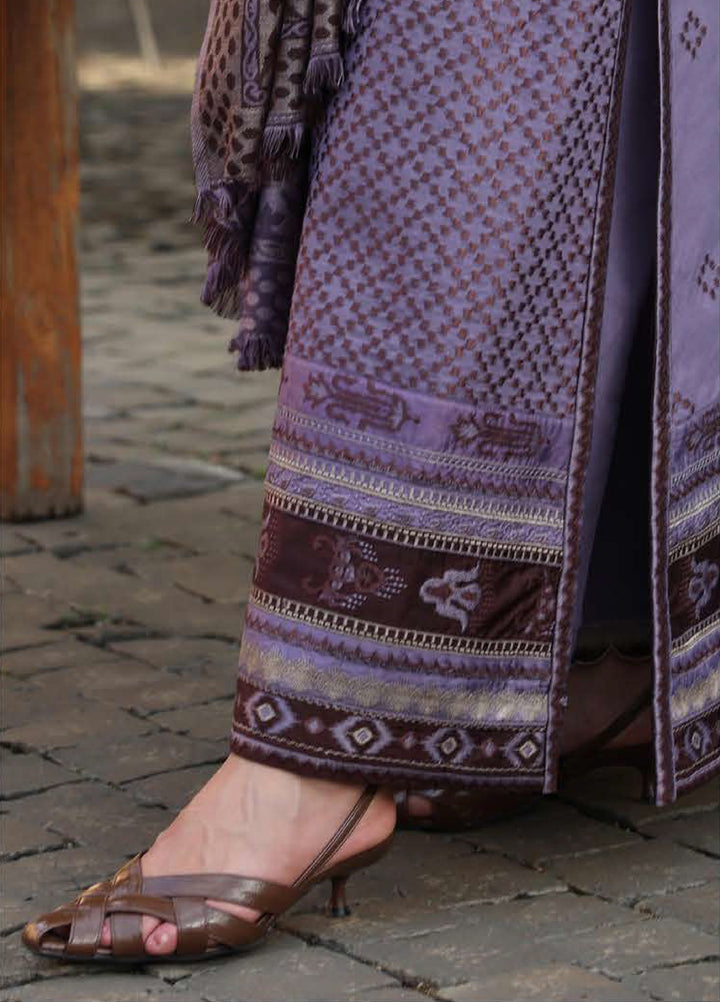 Mushq Broadway Under the Tuscan Sun Embroidered Karandi Suits Unstitched 3 Piece MQ25BT D-07 Villa Bramasole - Winter Collection