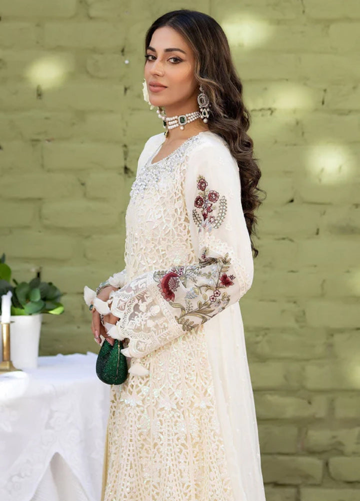 Sahellian by Meerak Women Pret Luxury Chiffon 4 Piece Chandni - Formals Collection