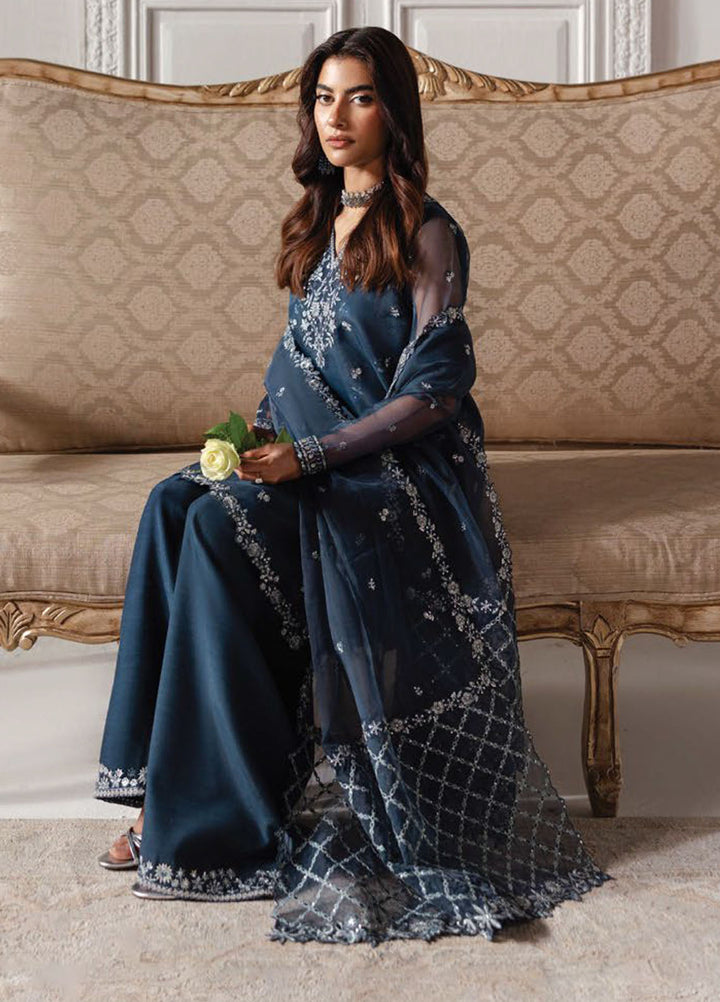 Aurelle by Seran Embroidered Suits Unstitched 3 Piece SN25AU Evalyn - Formals Collection