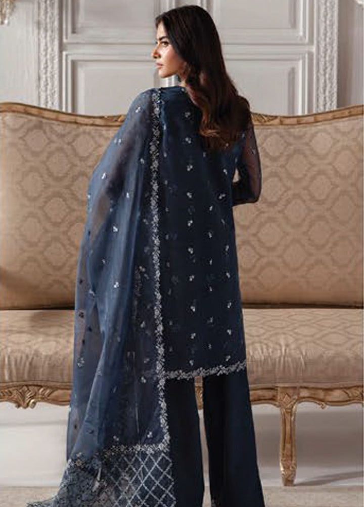 Aurelle by Seran Embroidered Suits Unstitched 3 Piece SN25AU Evalyn - Formals Collection