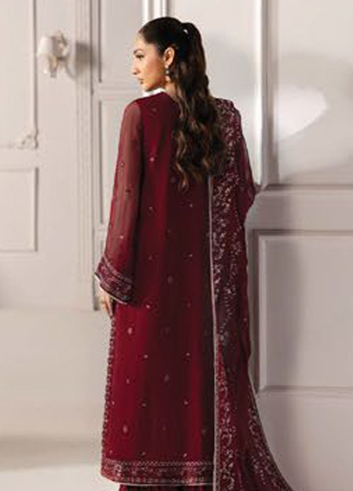 Aurelle by Seran Embroidered Suits Unstitched 3 Piece SN25AU Rosaline - Formals Collection