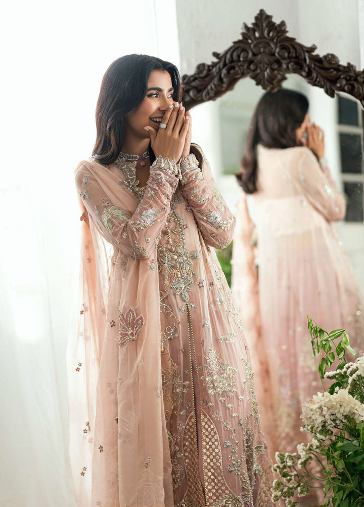 Shaam Shandar By Mushq Luxury Chiffon Unstitched 3 Piece Suits MQ25SC D-2 Shehnai - Festive Collection