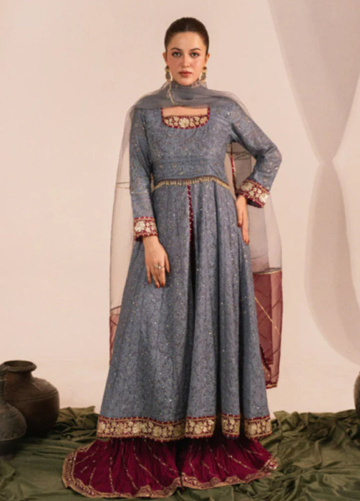 Zaaviay Lavender Breeze Chikankari Suits Pret 3 Piece Festive Collection