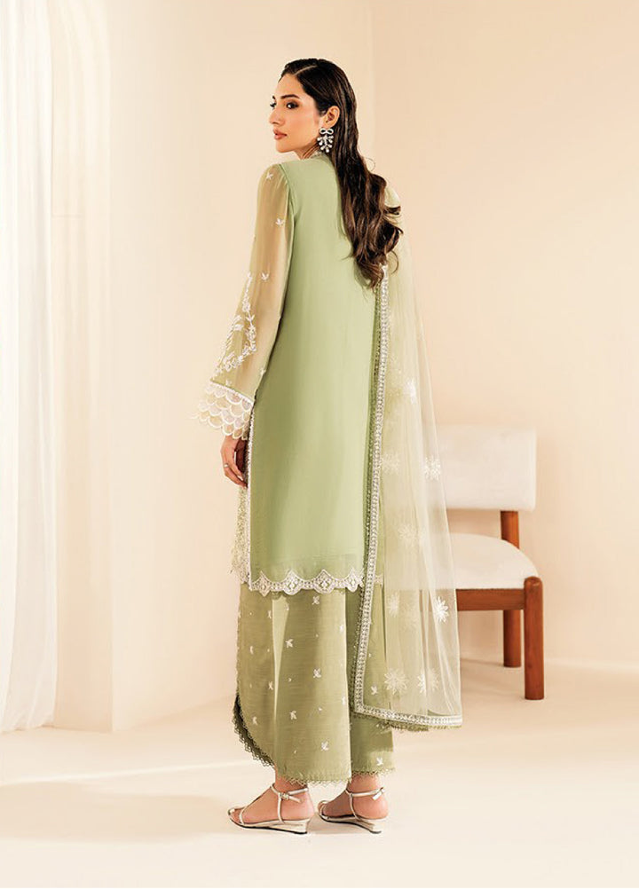 Xenia Formals Unstitched Embroidered Chiffon 3 Piece Suits XE25FU D-04 Nora - Formal Collection