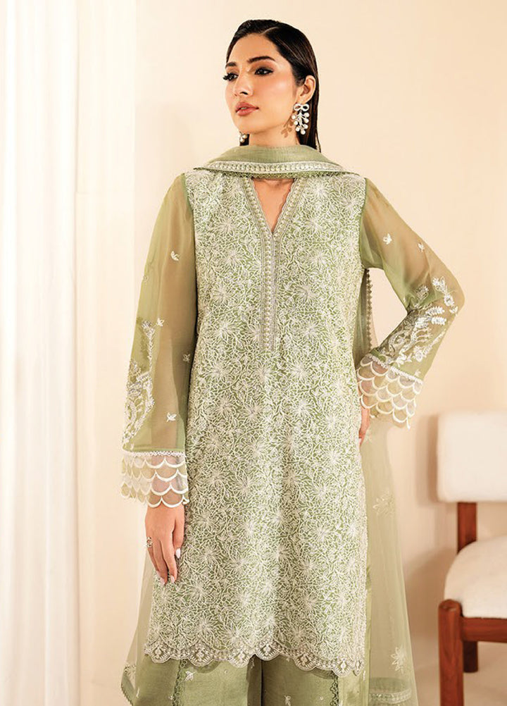 Xenia Formals Unstitched Embroidered Chiffon 3 Piece Suits XE25FU D-04 Nora - Formal Collection