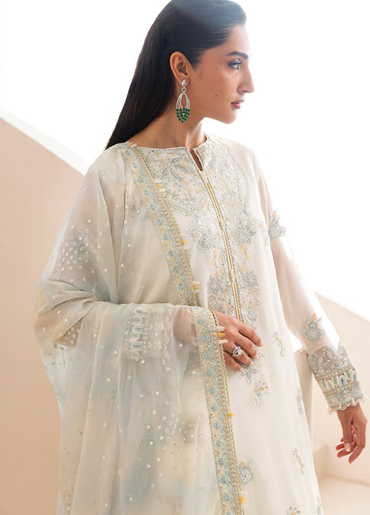 Xenia Formals Unstitched Embroidered Chiffon 3 Piece Suits XE25FU D-09 Nooria - Formal Collection