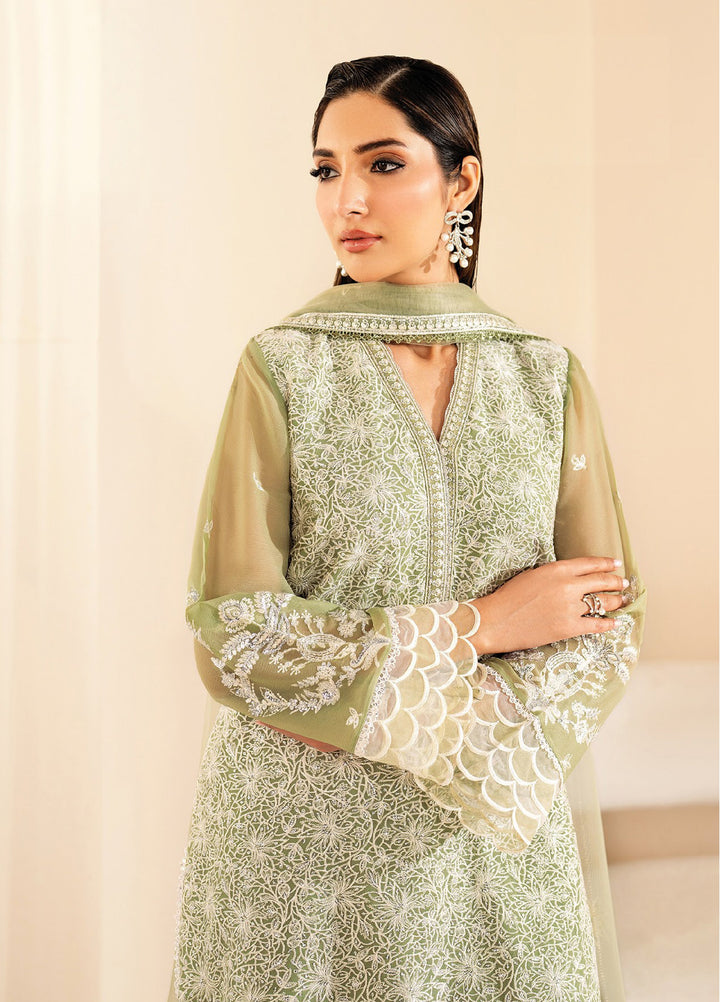 Xenia Formals Unstitched Embroidered Chiffon 3 Piece Suits XE25FU D-04 Nora - Formal Collection