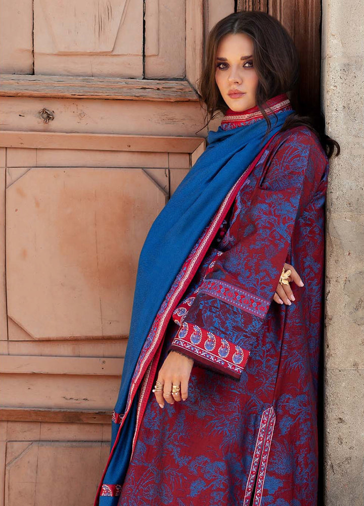 Lueur D Orient by Esmel Unstitched Viscose Suits 3 Piece EML25LW D-02 Althea - Winter Collection