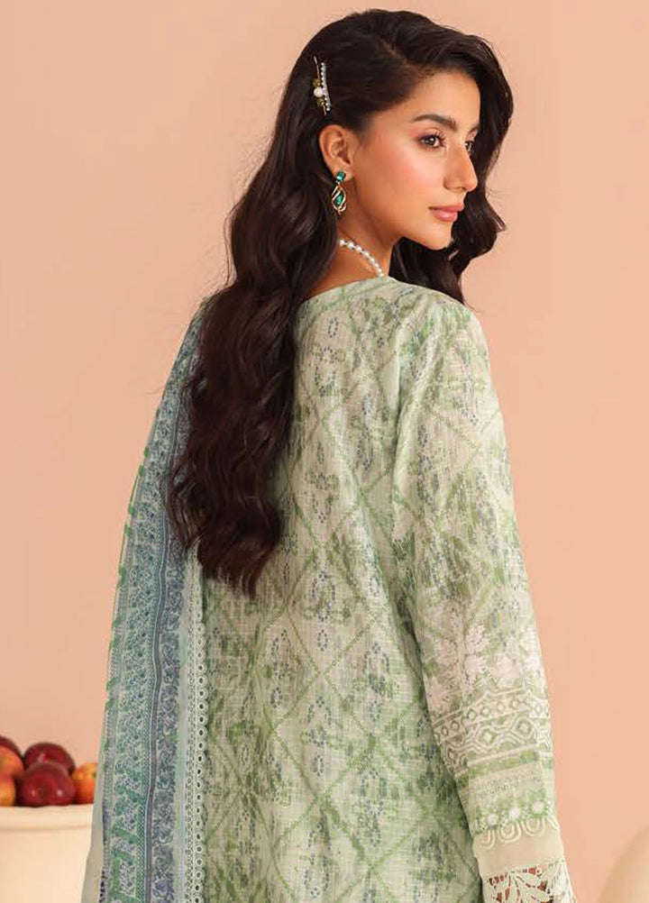 Aafreen By Riaz Arts Embroidered Lawn Suits Unstitched 3 Piece RA25AD AF-236 - Summer Collection