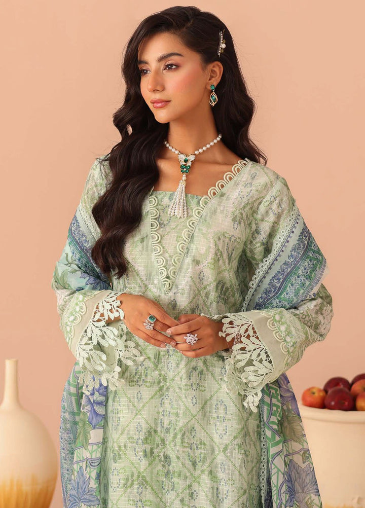 Aafreen By Riaz Arts Embroidered Lawn Suits Unstitched 3 Piece RA25AD AF-236 - Summer Collection