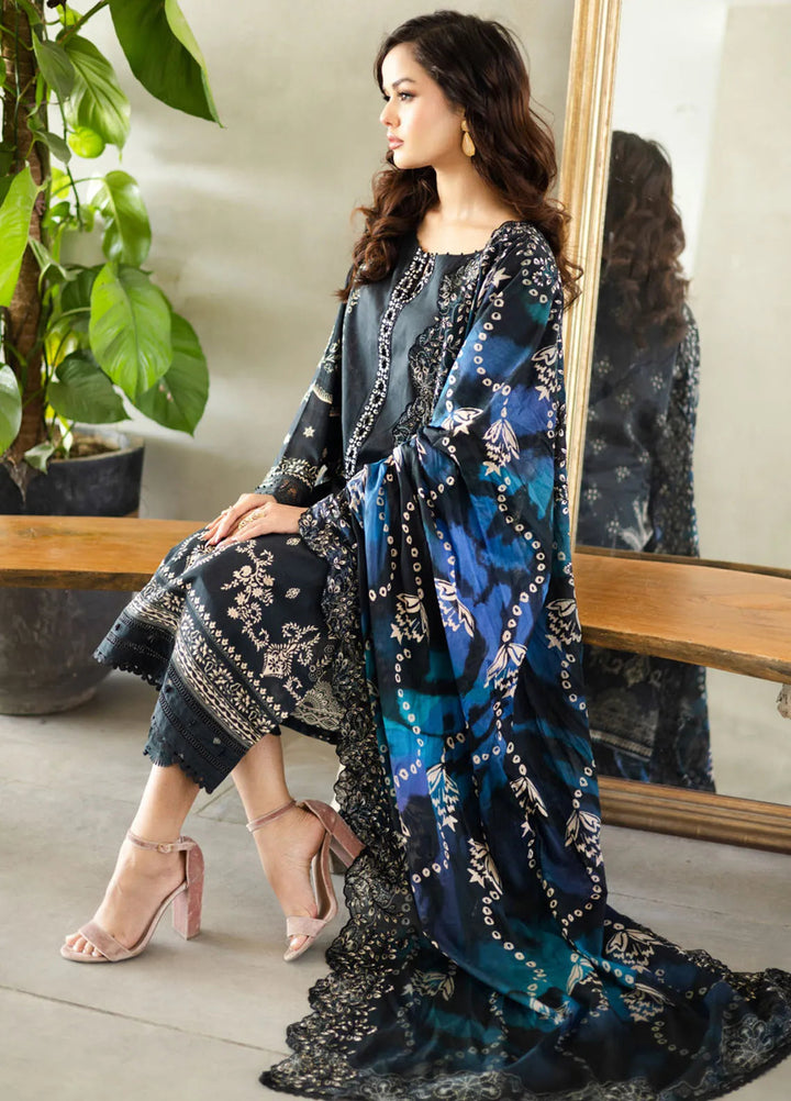 Aafreen by Riaz Arts Embroidered Lawn Suits Unstitched 3 Piece RA25AE AF-167 - Summer Collection