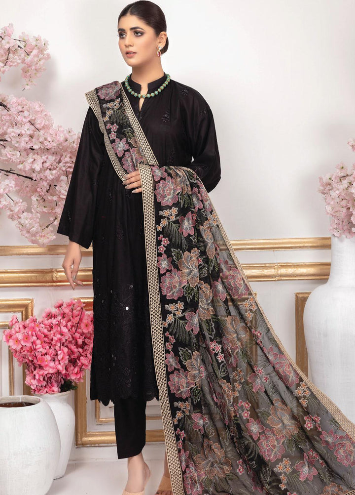 Aalaya Embroidered Lawn Suits Unstitched 3 Piece ALY22EL D-05 - Premium Collection