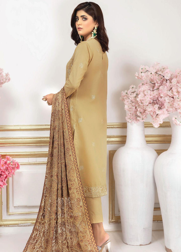 Aalaya Embroidered Lawn Suits Unstitched 3 Piece ALY22EL D-06 - Premium Collection