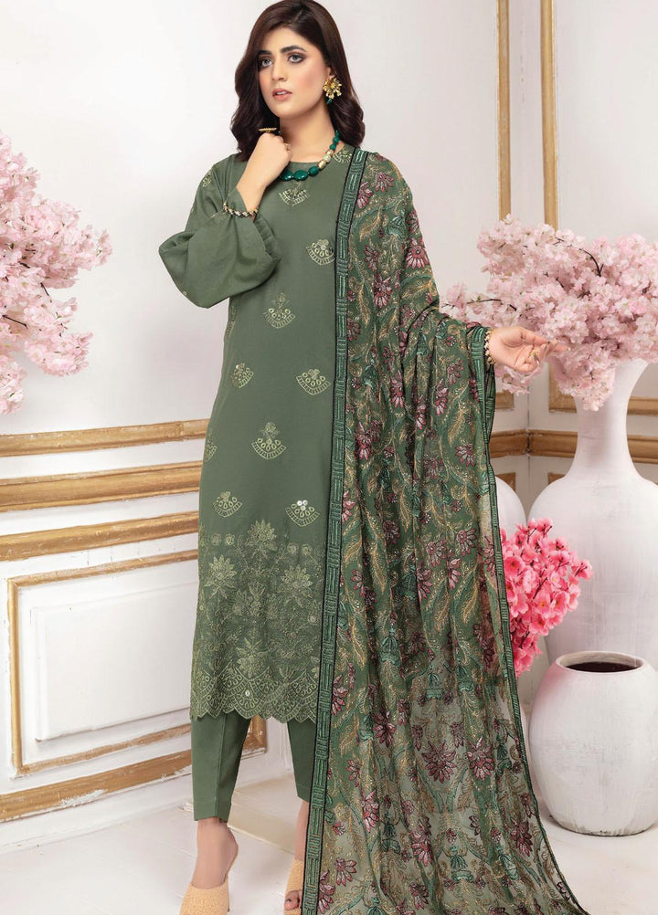 Aalaya Embroidered Lawn Suits Unstitched 3 Piece ALY22EL D-09 - Premium Collection