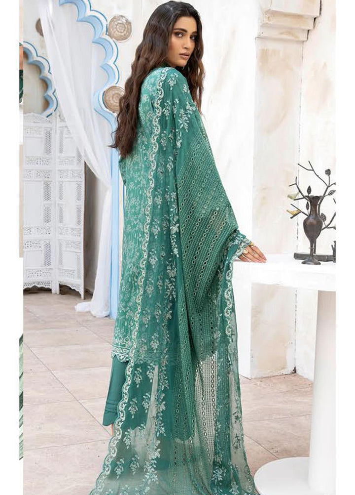 Aalaya Printed Lawn Suits Unstitched 3 Piece ALY22PL D-04 - Premium Collection