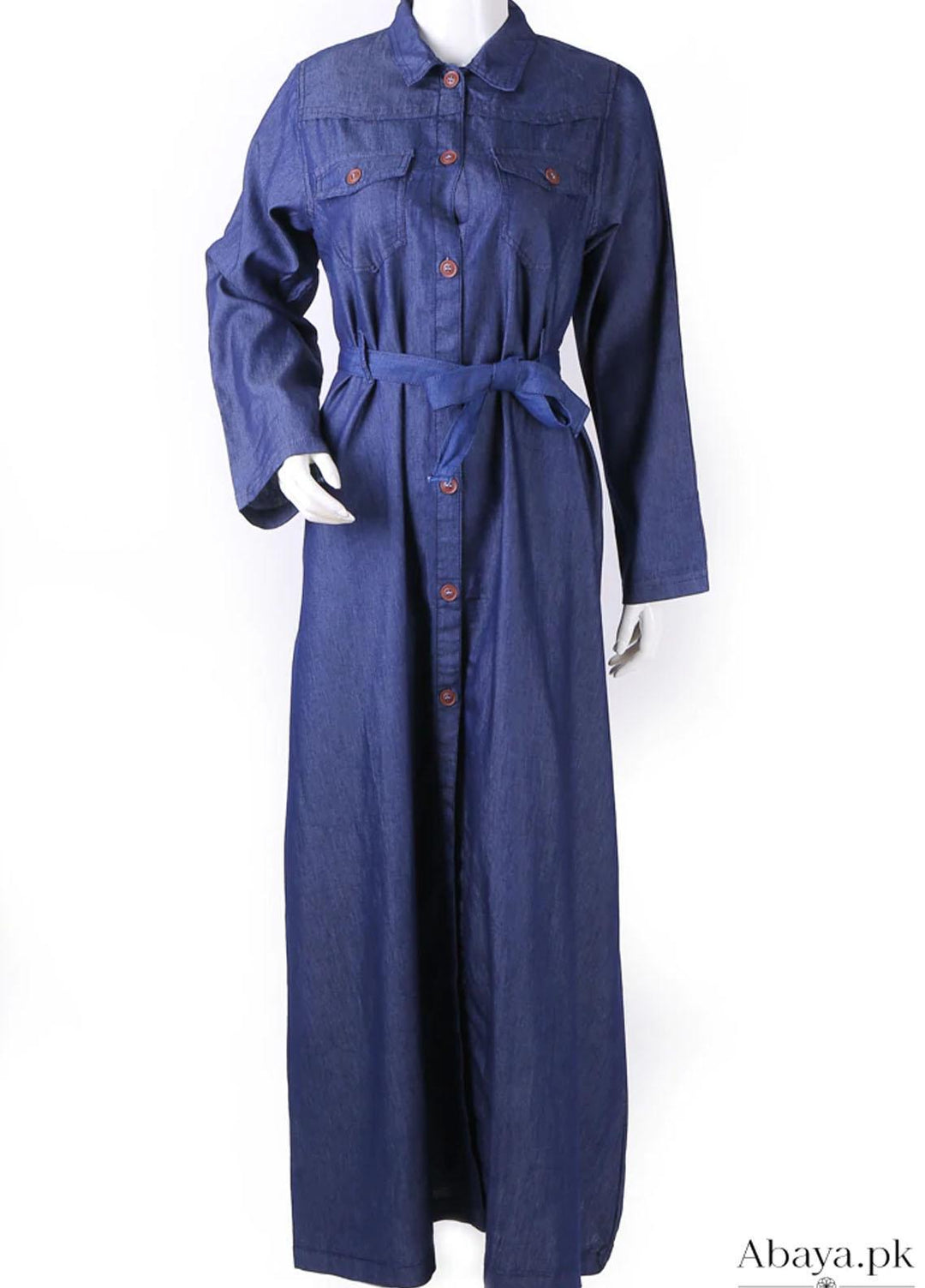 Abaya pk Pret Core Denim Abaya ABA22C DENIM HALE