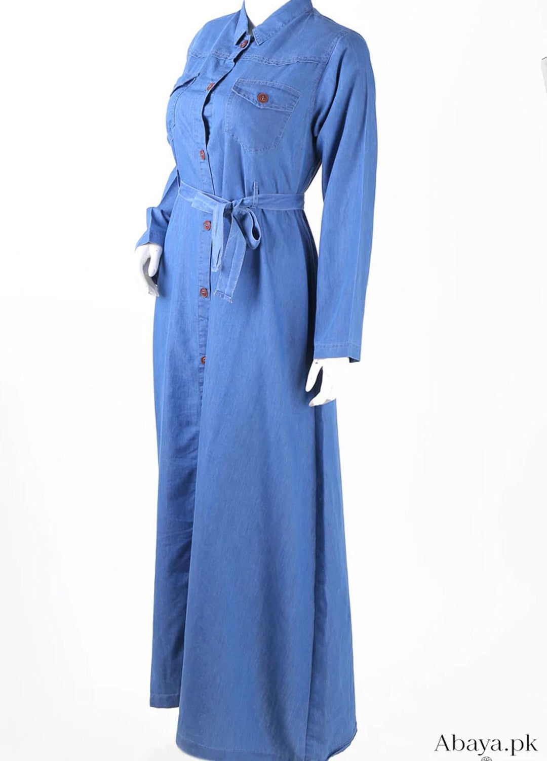 Abaya pk Pret Core Denim Abaya ABA22C DENIM WARP