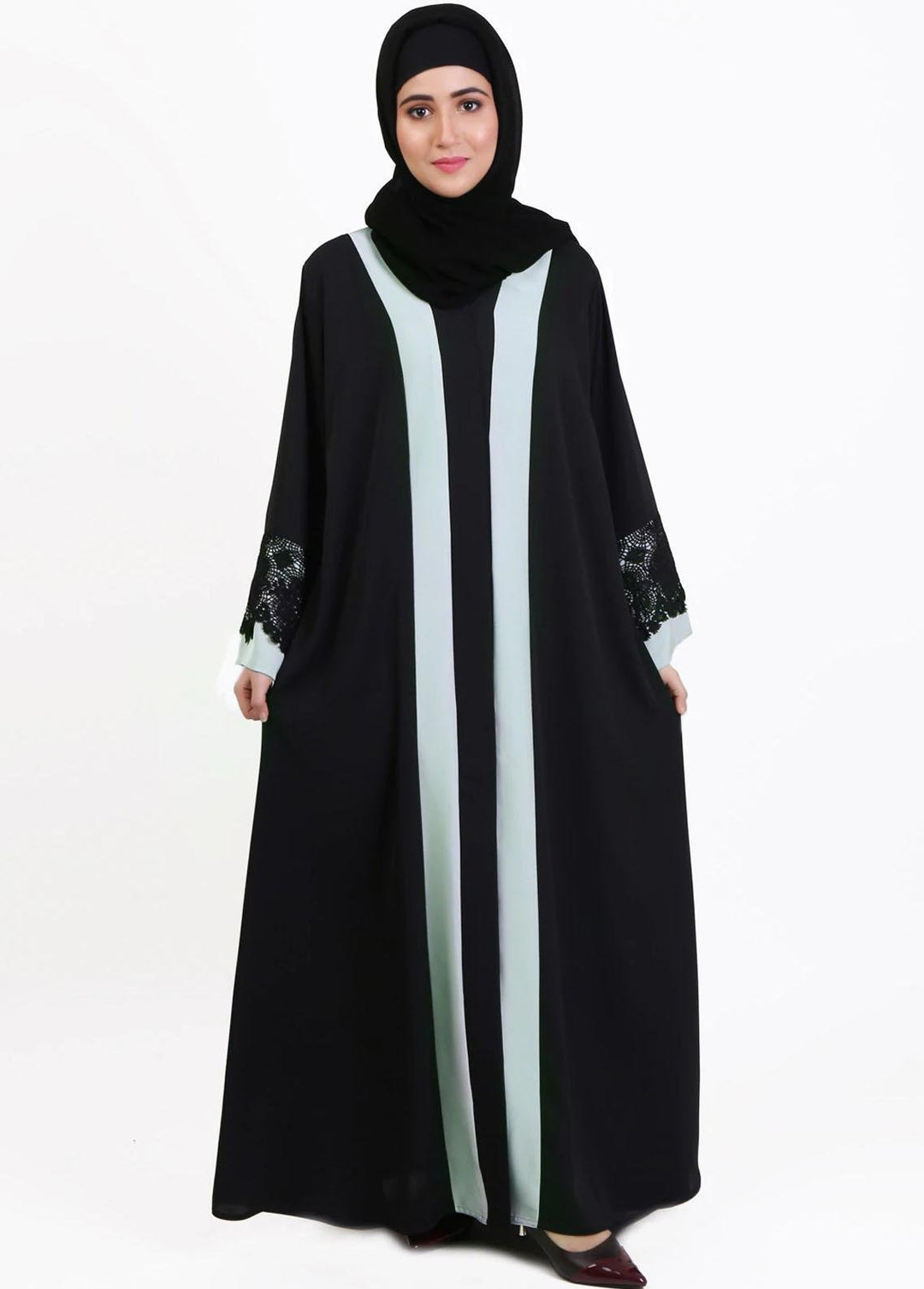 Abaya pk Casual Nida Stitched Abaya ABA22C Marsia