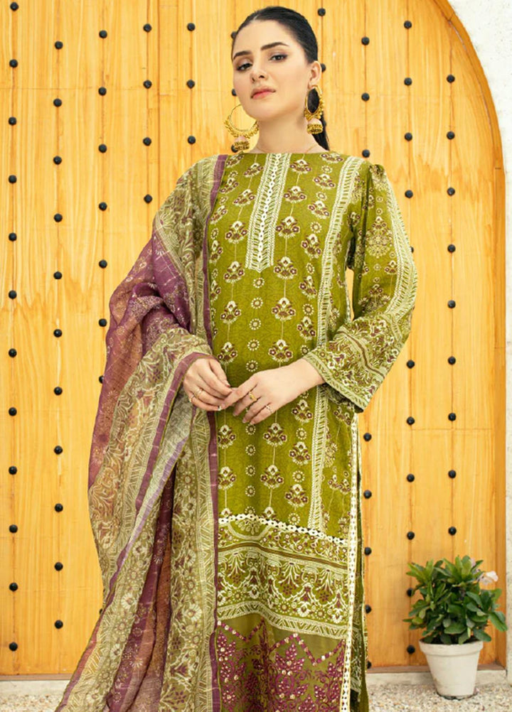 Afsaneh By AY Textile Embroidered Lawn Suits Unstitched 3 Piece AYT24A AY-011 - Spring / Summer Collection