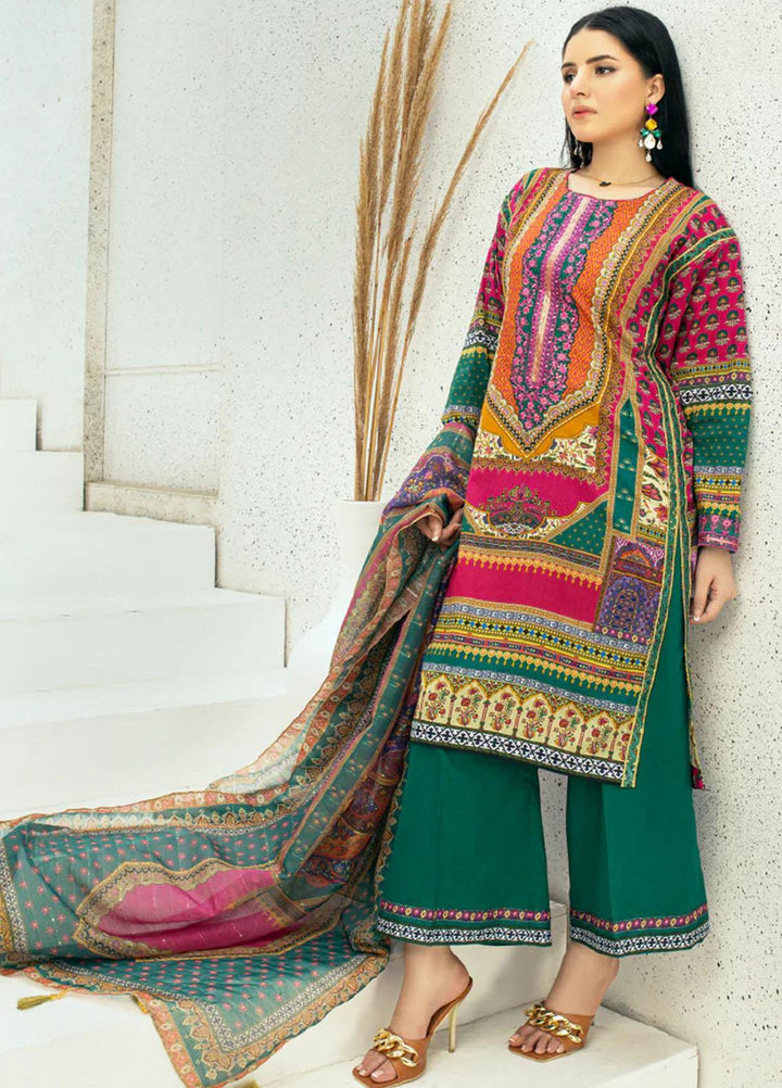 Afsaneh By AY Textile Embroidered Lawn Suits Unstitched 3 Piece AYT24A AY-012 - Spring / Summer Collection
