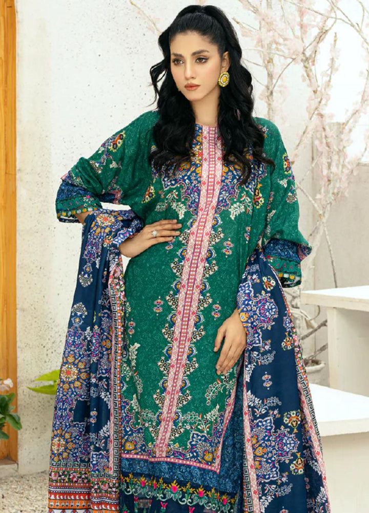 Afsaneh By AY Textile Embroidered Lawn Suits Unstitched 3 Piece AYT24A AY-016 - Spring / Summer Collection