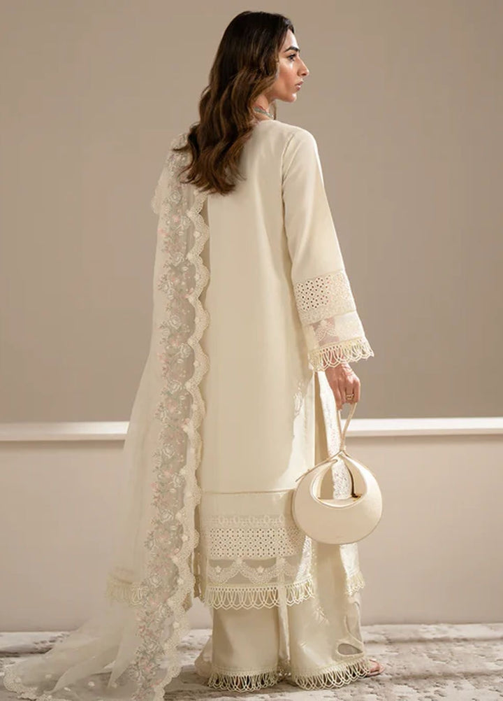 Aghaaz by Azzal Embroidered Lawn Suits Unstitched 3 Piece AZZ24AG Mashl - Summer Collection