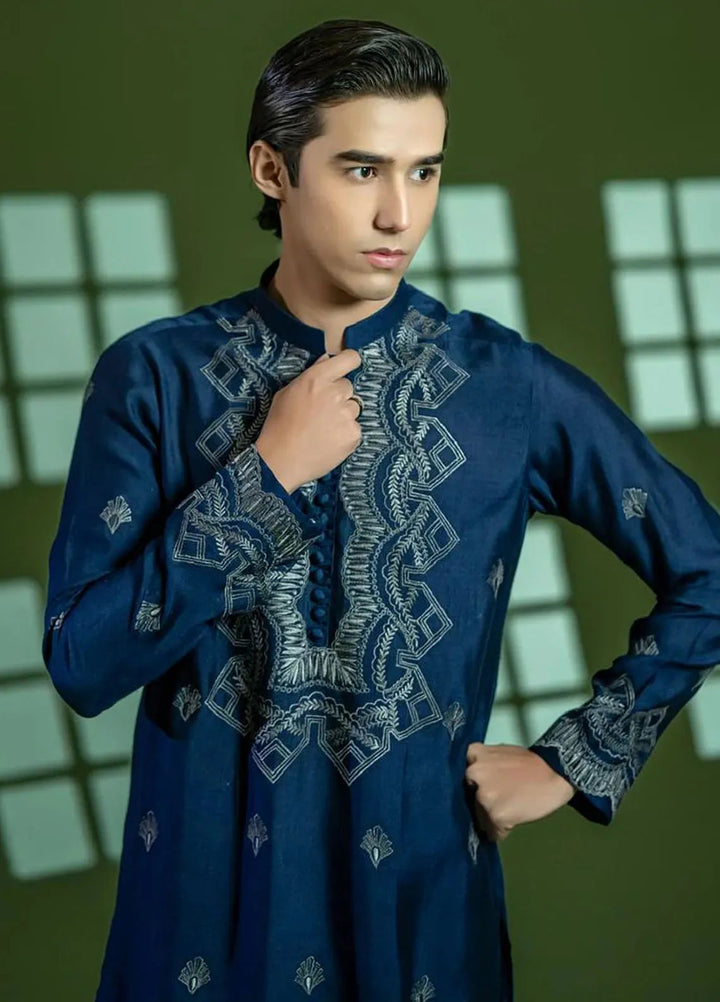 Ahmad Raza Formal Cotton Net Mens 2 Piece Suit AR5146