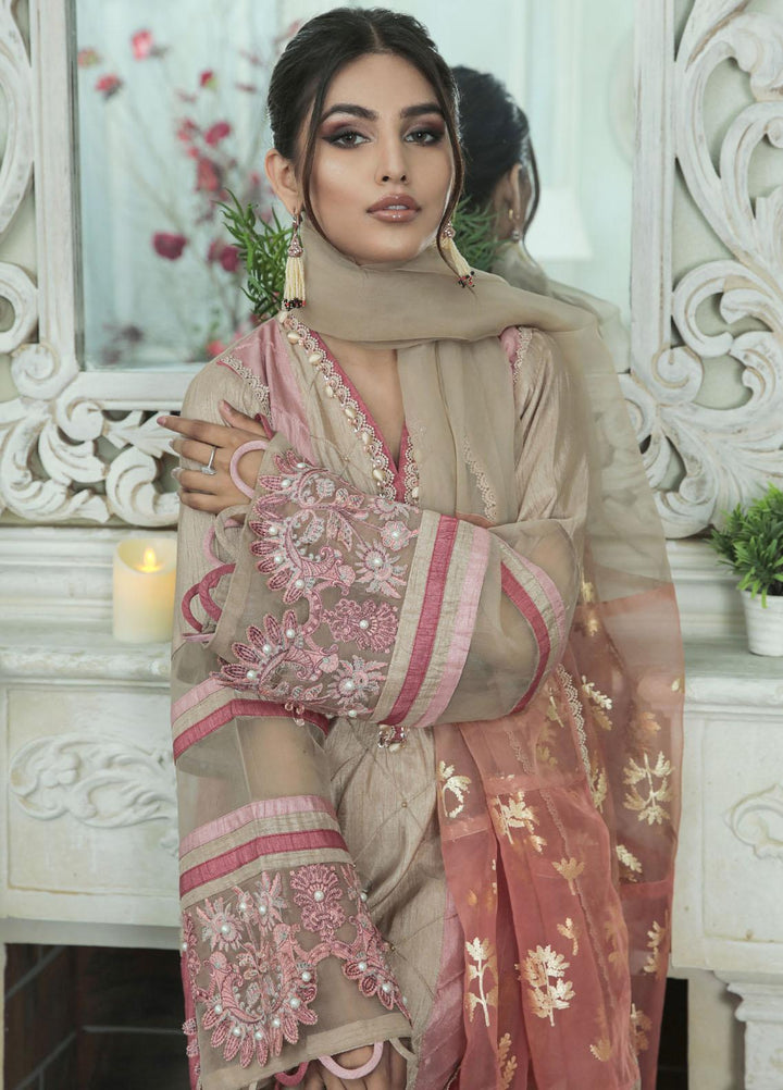 AJR Couture - Abbas Jamil Rajpoot Luxury Pret   3 Piece Suit JADE LXP-10