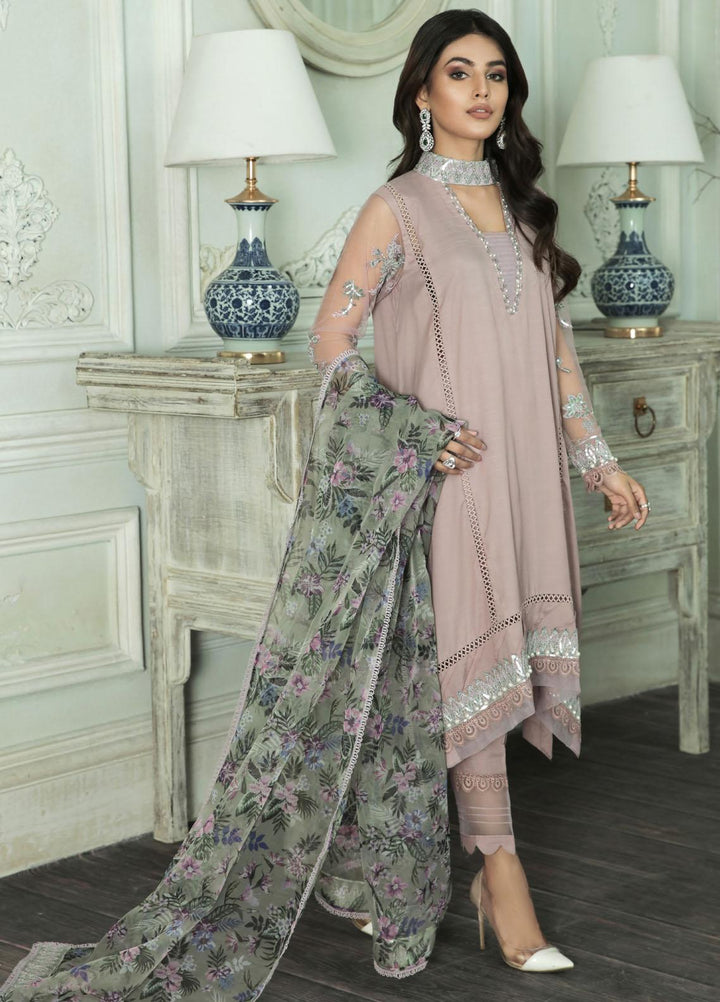 AJR Couture - Abbas Jamil Rajpoot Luxury Pret   3 Piece Suit OPAL LXP-11