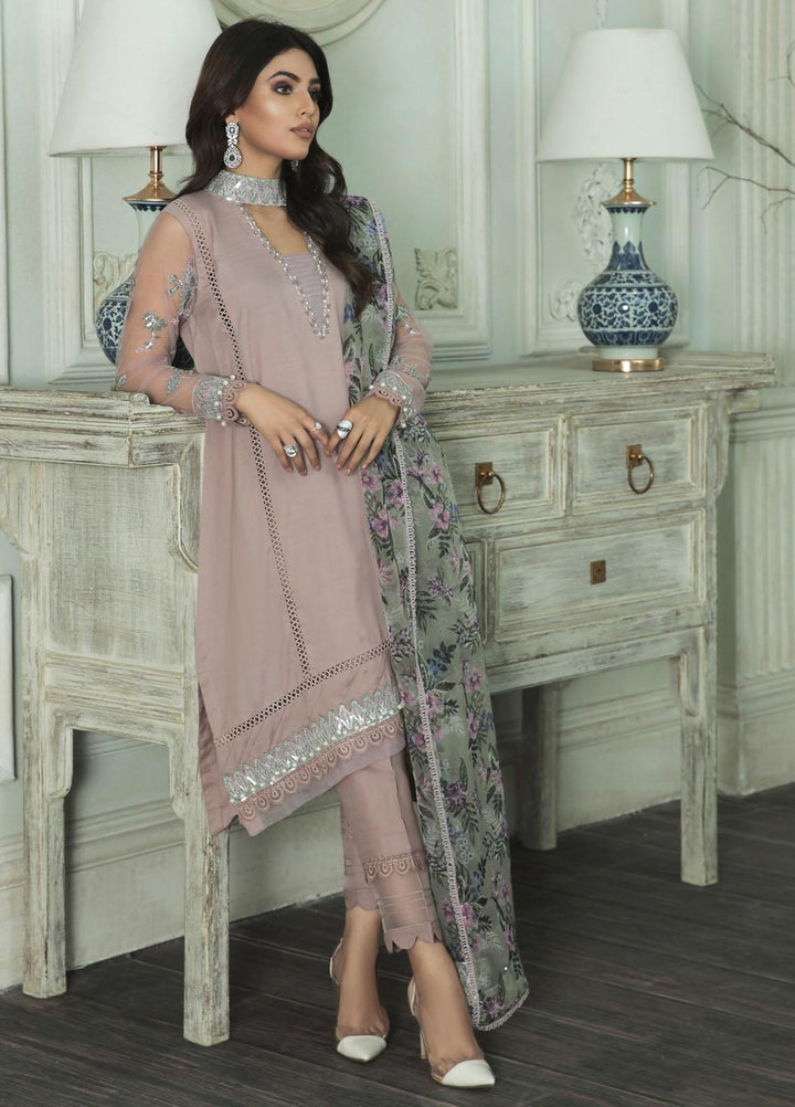 AJR Couture - Abbas Jamil Rajpoot Luxury Pret   3 Piece Suit OPAL LXP-11