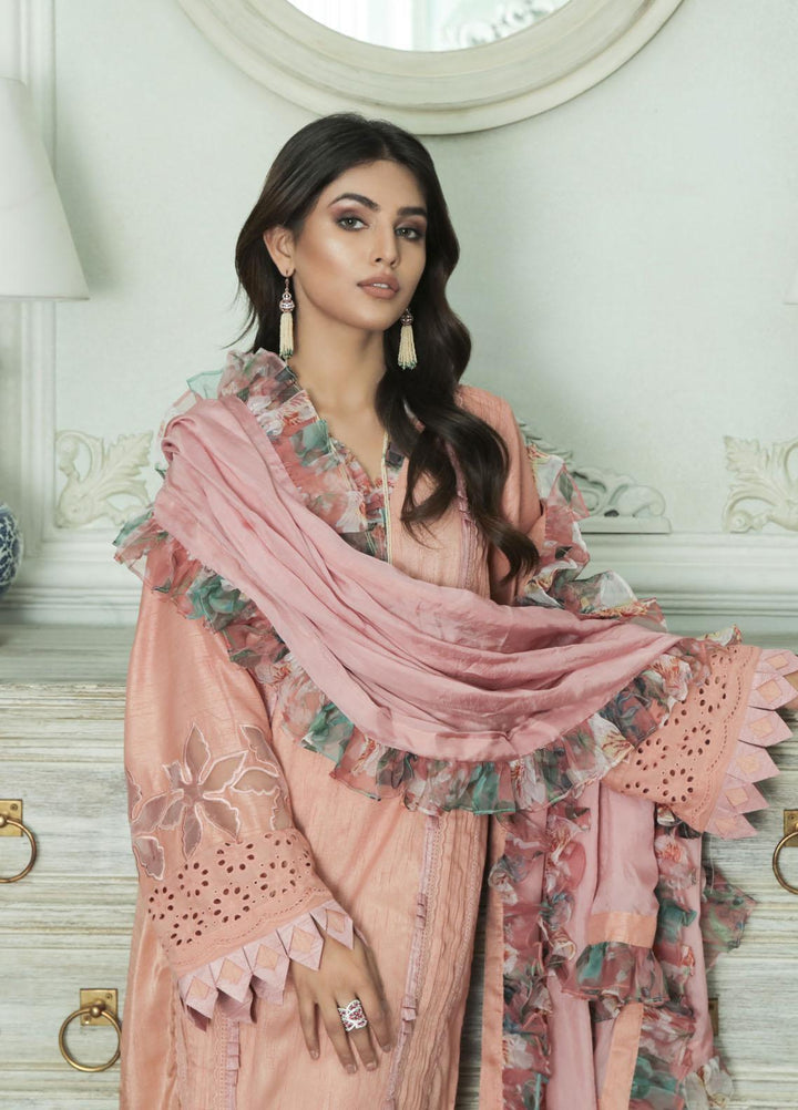 AJR Couture - Abbas Jamil Rajpoot Luxury Pret   3 Piece Suit ZAINA LXP-09