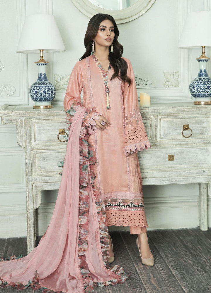 AJR Couture - Abbas Jamil Rajpoot Luxury Pret   3 Piece Suit ZAINA LXP-09