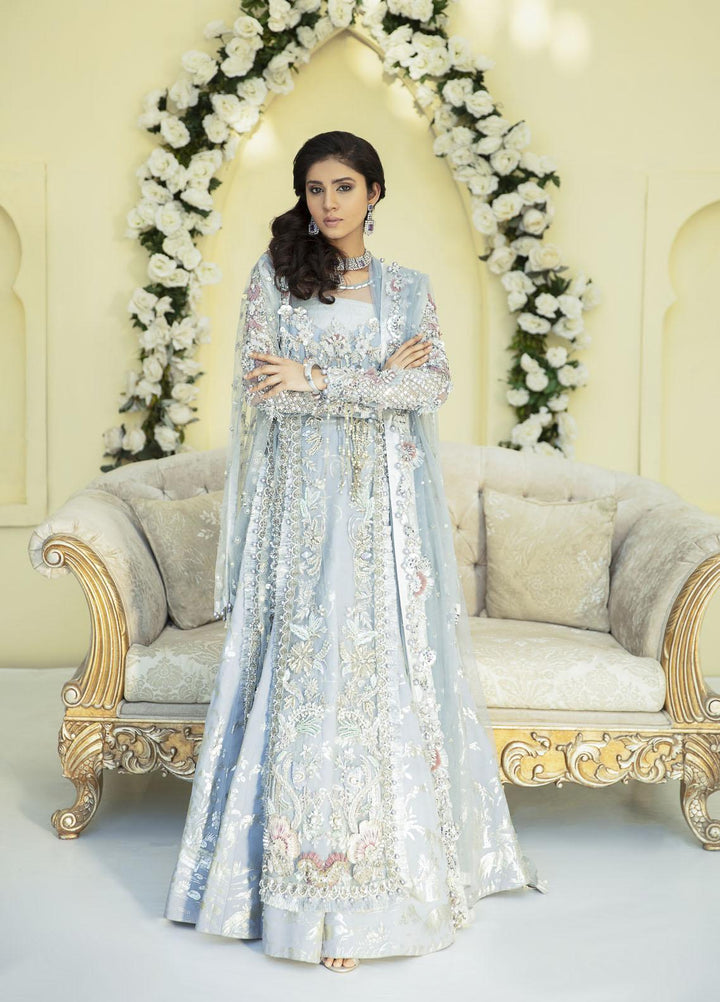 AJR Couture - Abbas Jamil Rajpoot Luxury Pret Bridal Net 2 Piece Dress AJR22BRD ZOEY