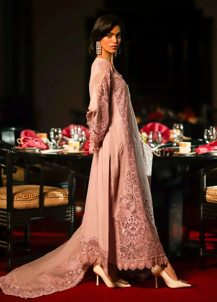 AJR Couture Pret Embroidered 3 Piece Suit Elyana