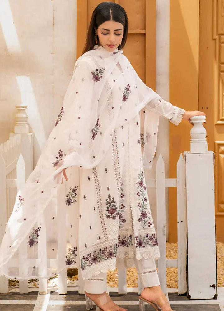 Al Harir Pret Embroidered Cotton 3 Piece Suit Ayaana