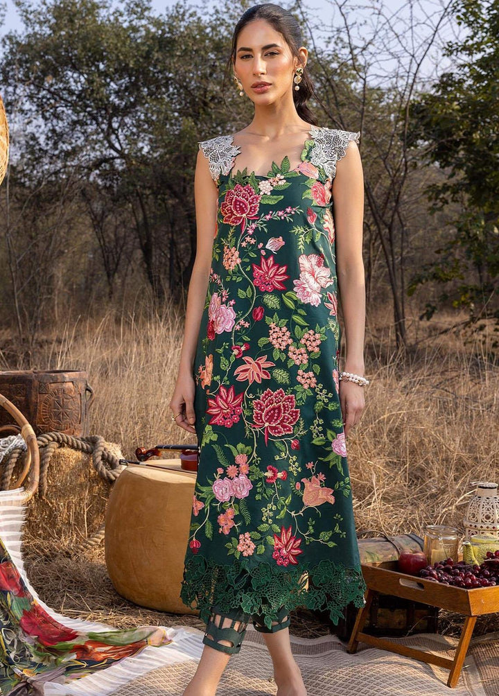 Aleyna By Asifa & Nabeel Embroidered Lawn Suits Unstitched 3 Piece AN23A ASL-02 Gardenia - Summer Collection